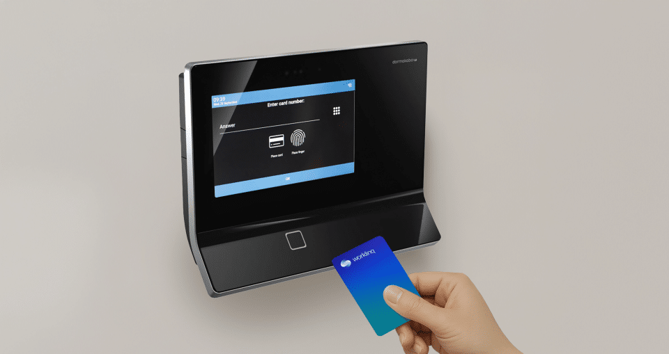 Robust registration terminals for ProMark from dormakaba